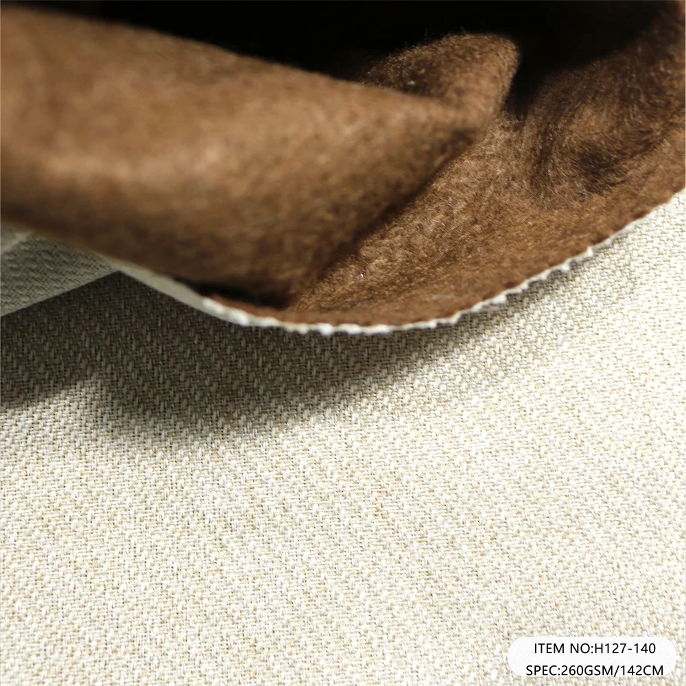 Домашний Текстиль полиэстер льняная ткань GRS Сертификация 100% переработка полиэфирной ткани