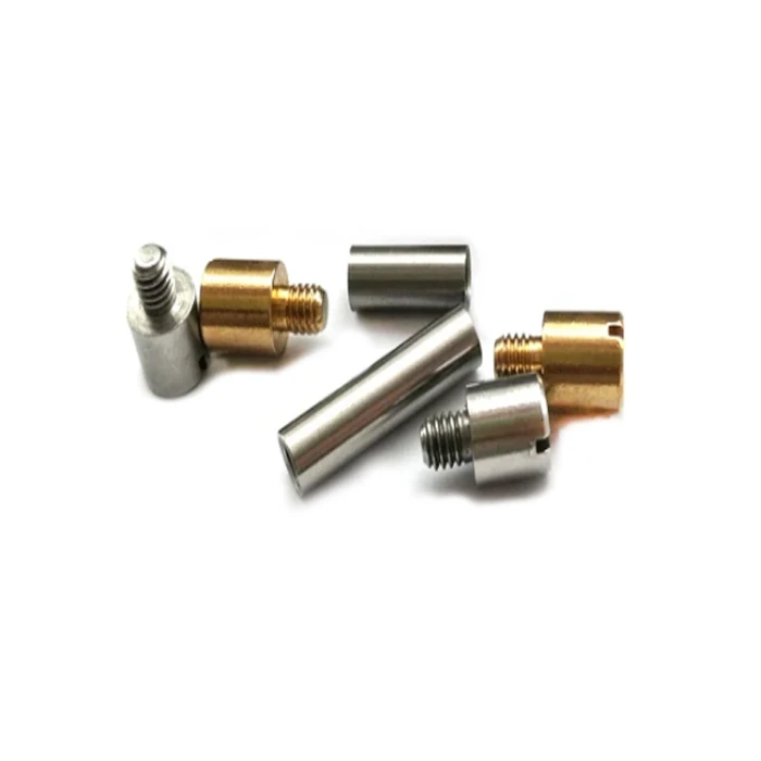 Factory Custom Titanium Stainless Brass Knife Handle Corby Bolt