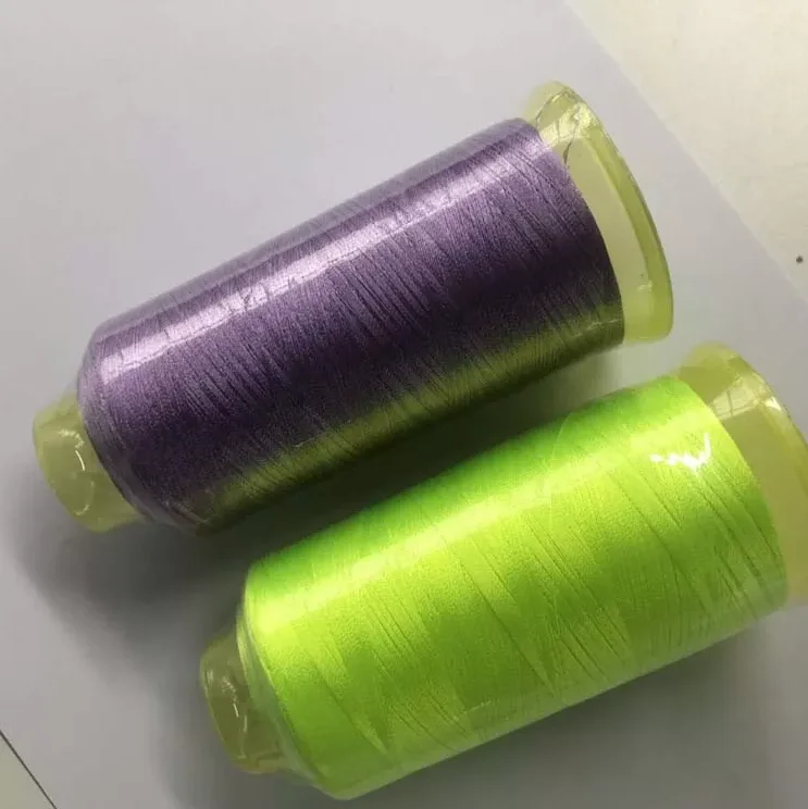 customizable colors size 120d/2 5000meters 100 polyester machine embroidery thread