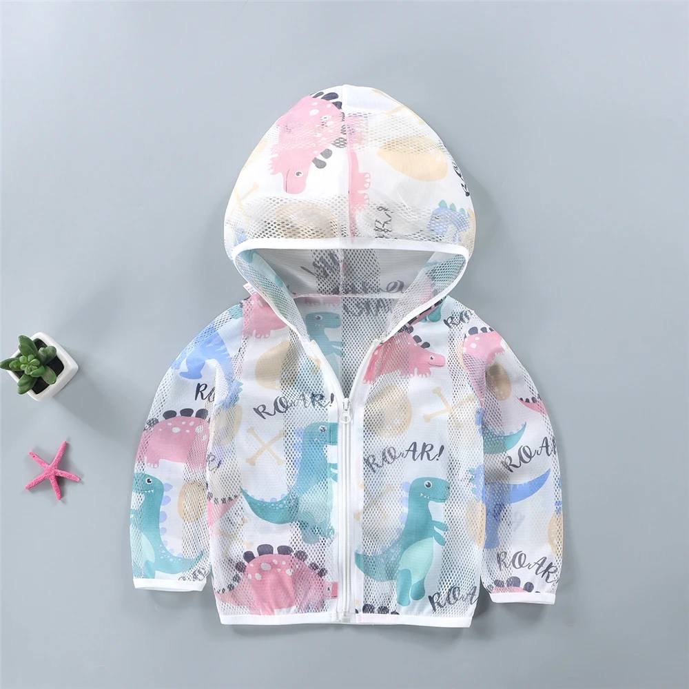 Outdoor Sun Protection clothing UV kids summer clothes Sunscreen Wear sun-proof clothing