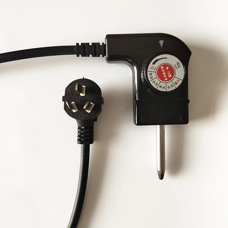 US AU UK EU CN Electric pot temperature control Charge Cable Electric baking tray multifunctional Power supply Plug