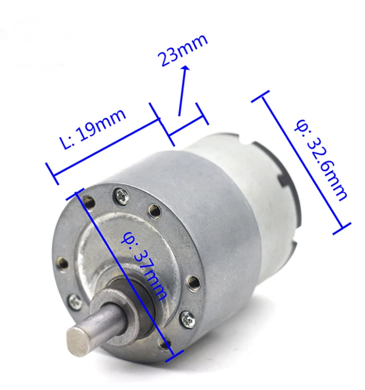 Custom shaft 37gb520 reducer 150 rpm electric bicycle gear motor encoder
