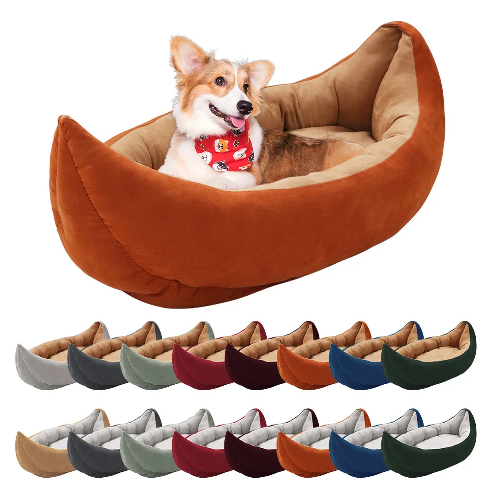 Лежанка для кошек плюшевая для маленьких домашних питомцев зимняя теплая Лежанка для кошек мягкая Красивая Лежанка для маленьких собак