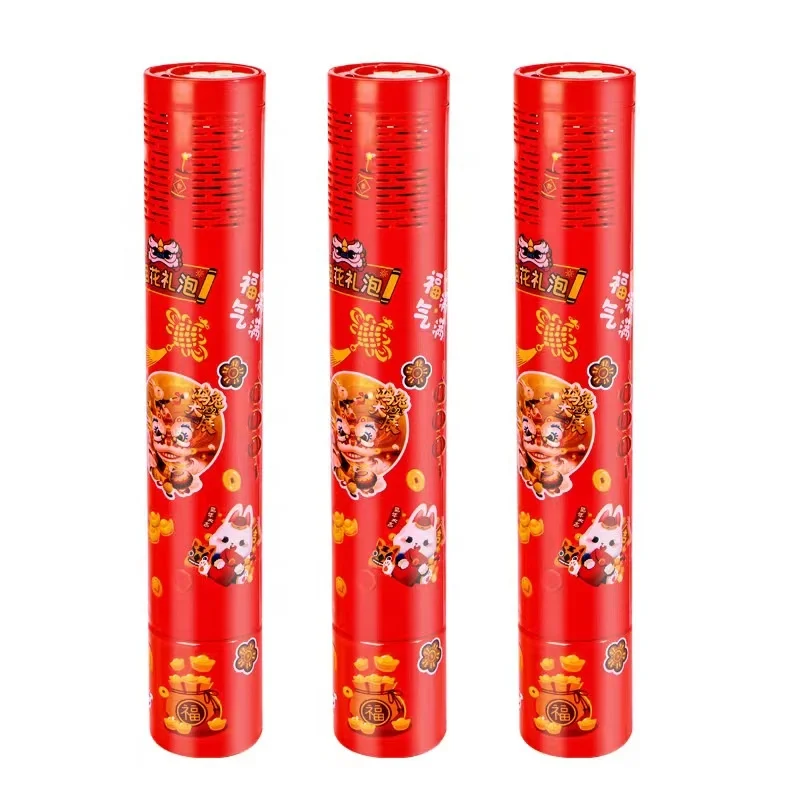 CE Electric Fireworks Bubble Machines Bubble Cylinder Automatic light bubble blaster fireworks for Summer Toys festival