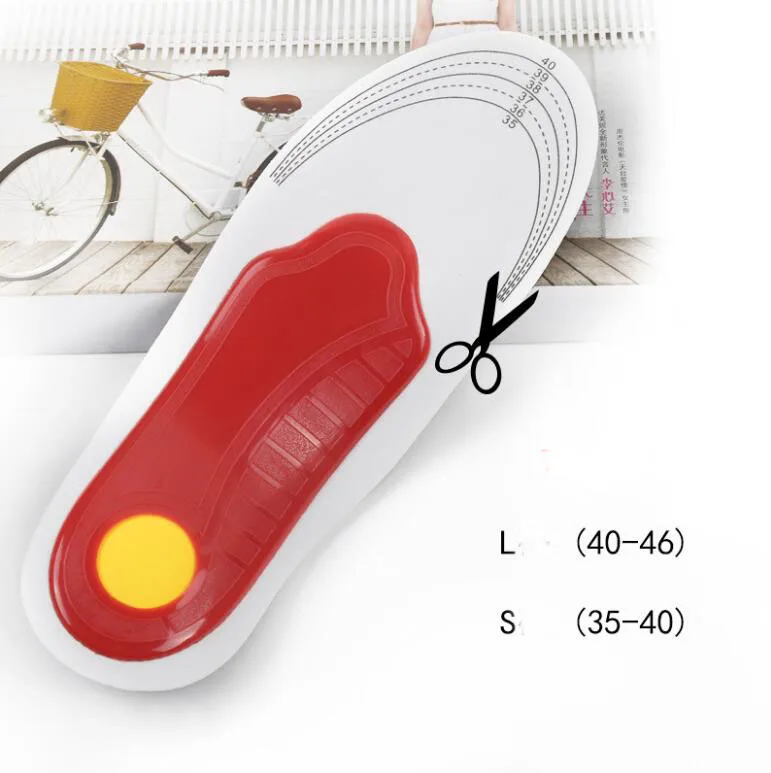 Hot Selling Shock Absorption Plantar Fasciitis Relief EVA Arch Support Orthotic Insole for Flat Foot Wholesaler
