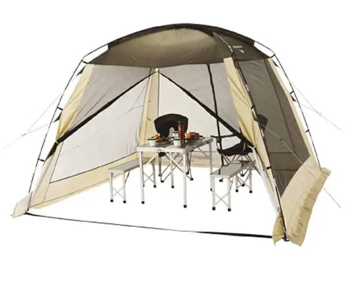 150D Oxford Multi Person Screen House Mesh Net Wall Shelter Gazebos Camping Canopy Tent