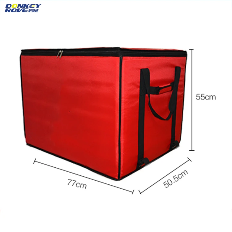 Wholesale food pizza hut delivery bag for brand type with custom logo