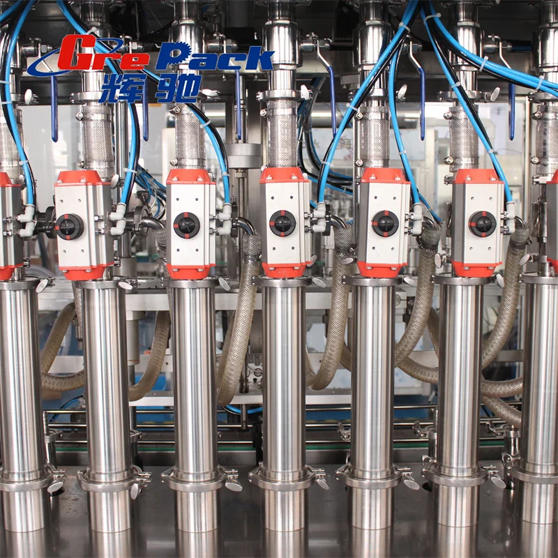 Factory Automatic Food Salad Sauce & Ketchup & Chilli Sauce Bottle Filling Machine China Gear Pump Filling Machine