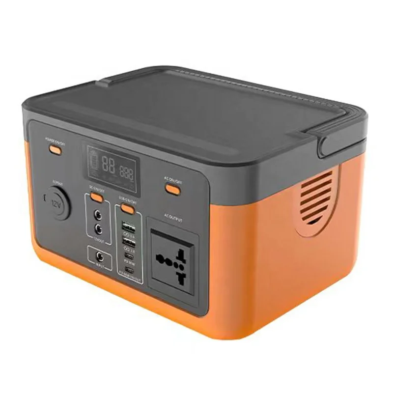 Petite Centrale solaire Small 110v 300W 500W 600W 600Wh Lithium Battery Portable Waterproof Solar Power Station With AC USB Port