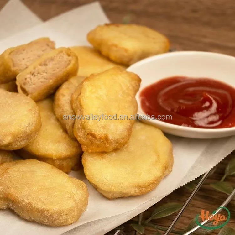 Best Sale Delicious Natural Fried Meat Plant Based Chicken Nugget