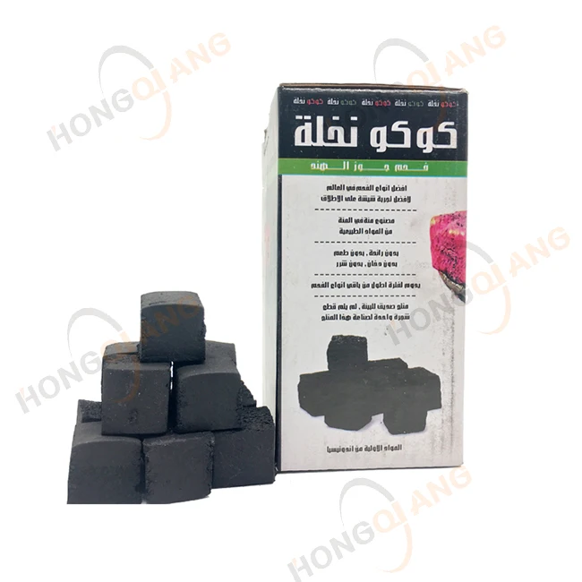HQHF0025 Hong Qiang бамбуковый кокосовый Пальчиковый кальян уголь