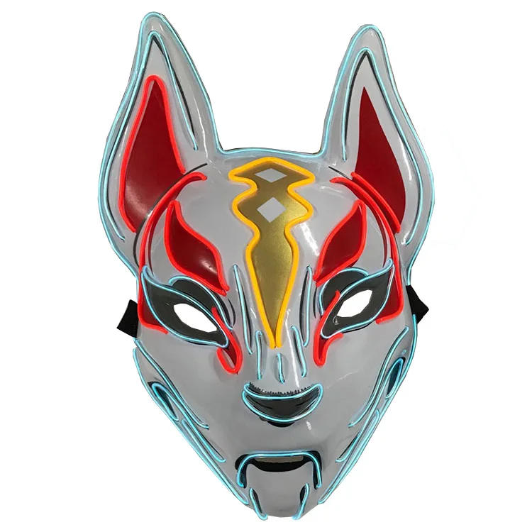 Light up Costume Cosplay Halloween Led Horror Fox
