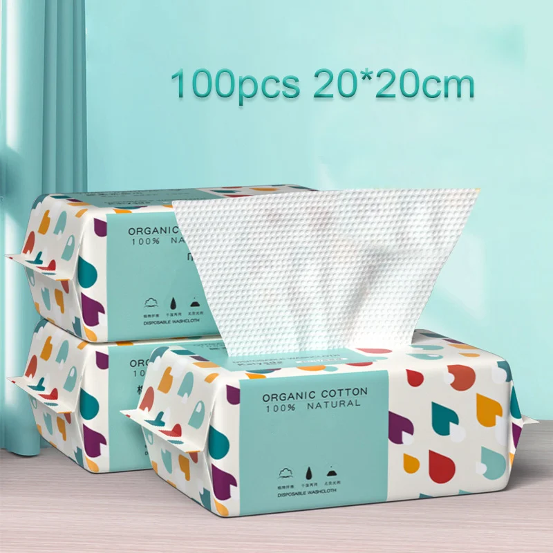 Disposable Face Towel Facial Tissue For Cleansing Soft Makeup Removing Wipes Cleaning Towelettes For Skin Care Cleaning Wipes
