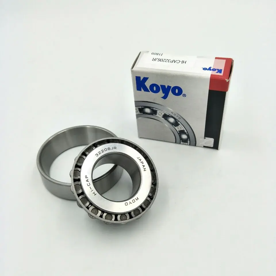Высокопроизводительный конический роликовый подшипник Koyo 32206JR 32006 размер 30x55x16