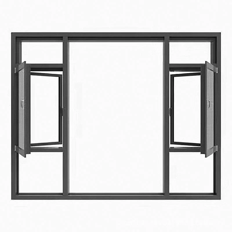 Upvc Windows And Door System Strong Shading Performance Double Glazed Doors And Windows
