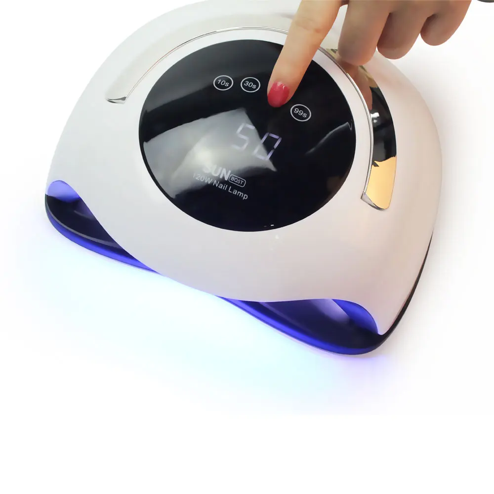 120W Portable Nail Dryer Machine UV Lamp LED Nail Dryer For Salon
