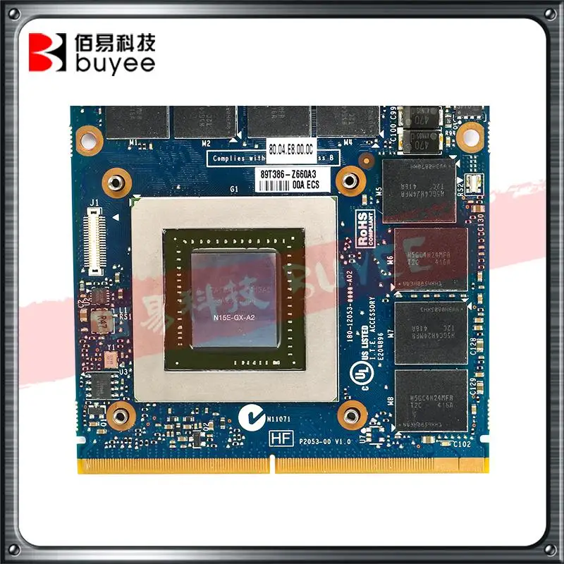 Видеокарта GTX 880M GTX880M N15E-GX-A2 8GB для DELL M15X M18X P18E M6700 M6800 HP 8770W видеокарта графическая