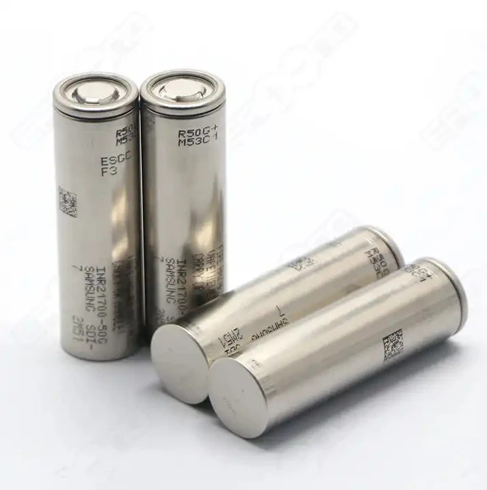 INR21700-50G 5000mAH 3.6V 3C 21700 batteries 15A Lithium-ion rechargeable batteries