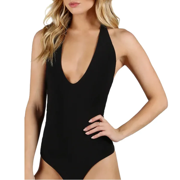 
Hot Sale Girls Latex Shiny Cheap Sheer Women Sexy Transparent Bodysuit 