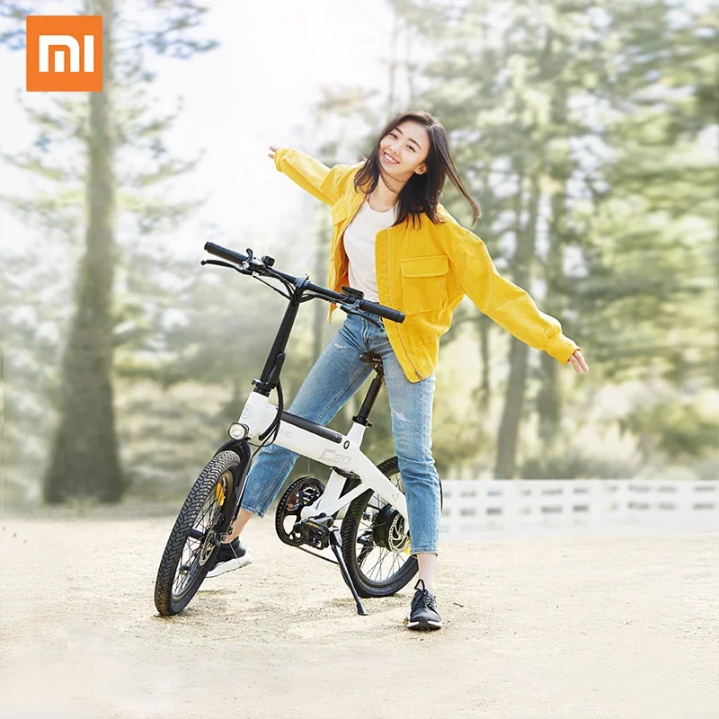 Xiaomi HIMO C20 Электрический вспомогательный велосипед 250 Вт городской мини складной электрический для детей или