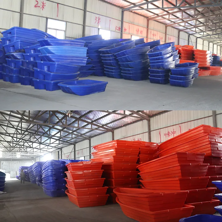 New Arrival 2-3 Person 3 Metre Cheap Plastic Fishing Boat for Rowing