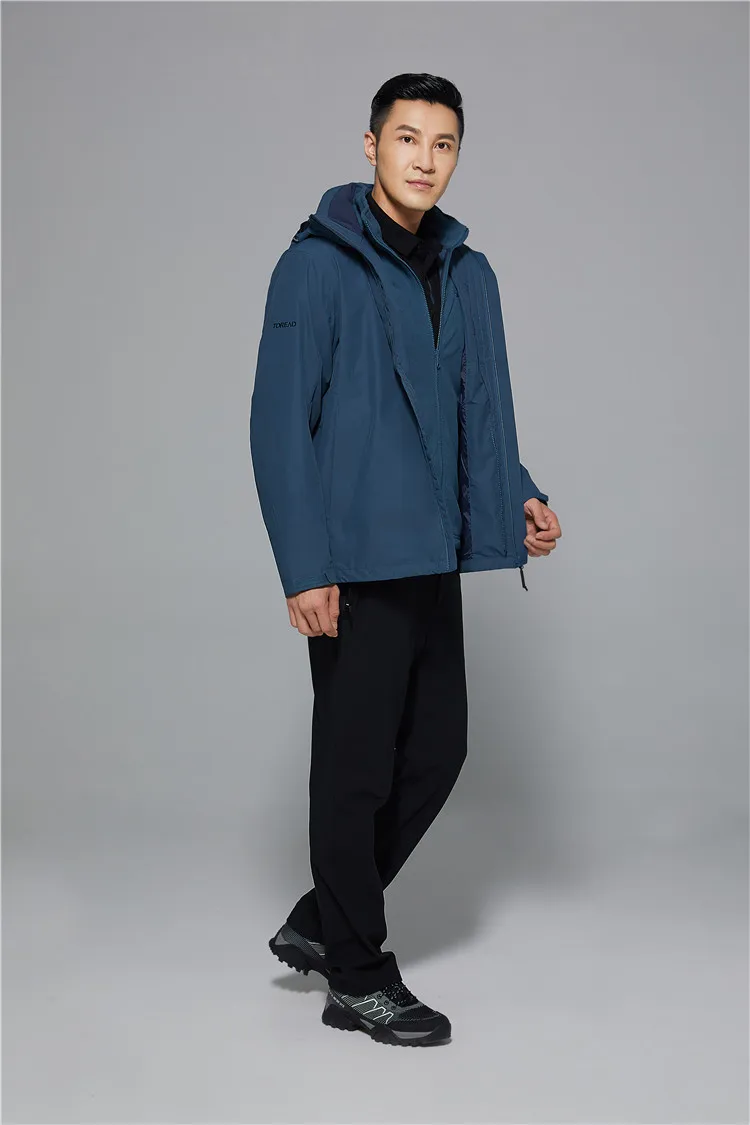 
TOREAD Version Fit Simple Style Good Match Men Winter Jacket For Travel 