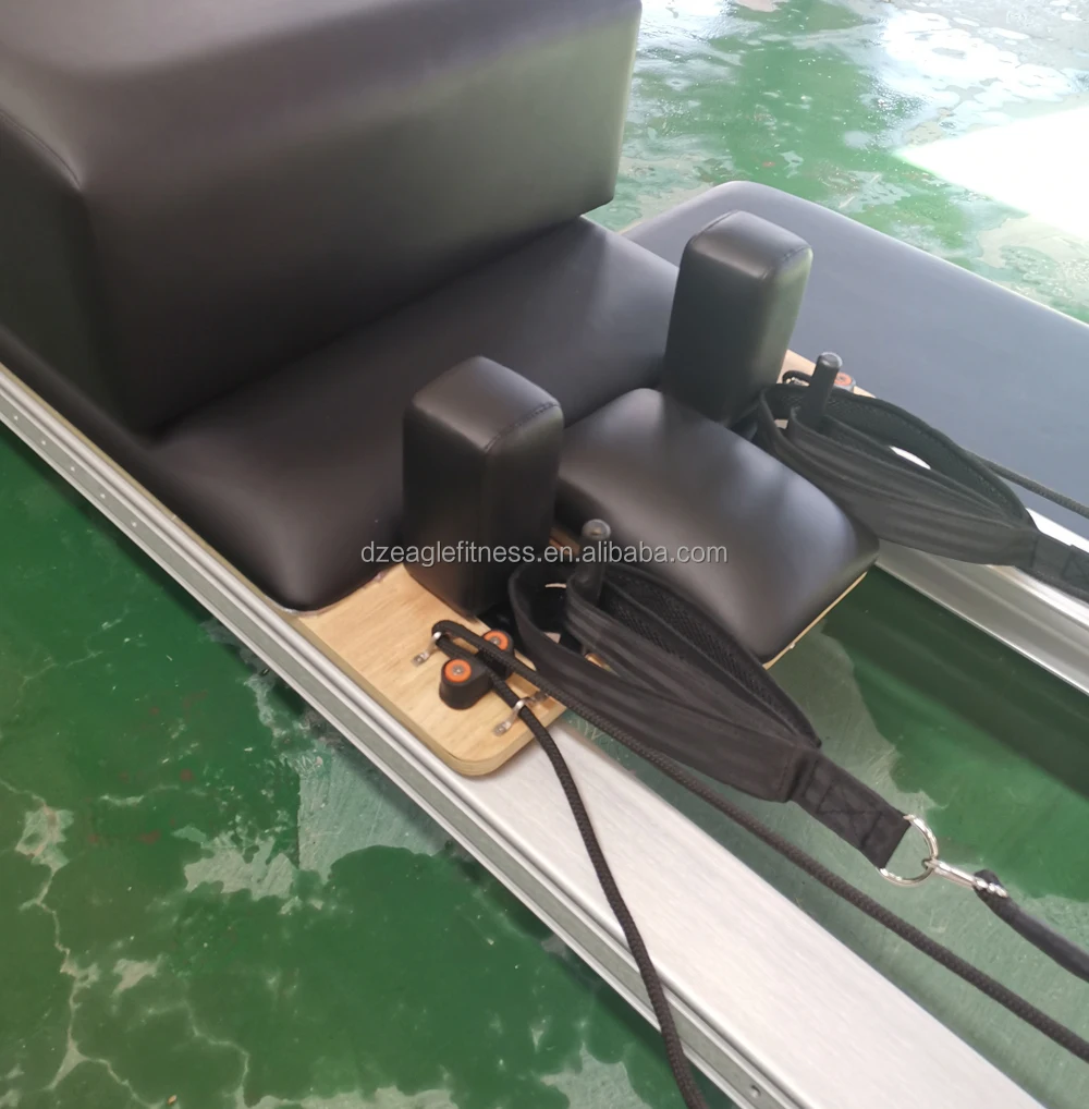 Commercial Pilates Aluminium Reformer with Half Trapeze
