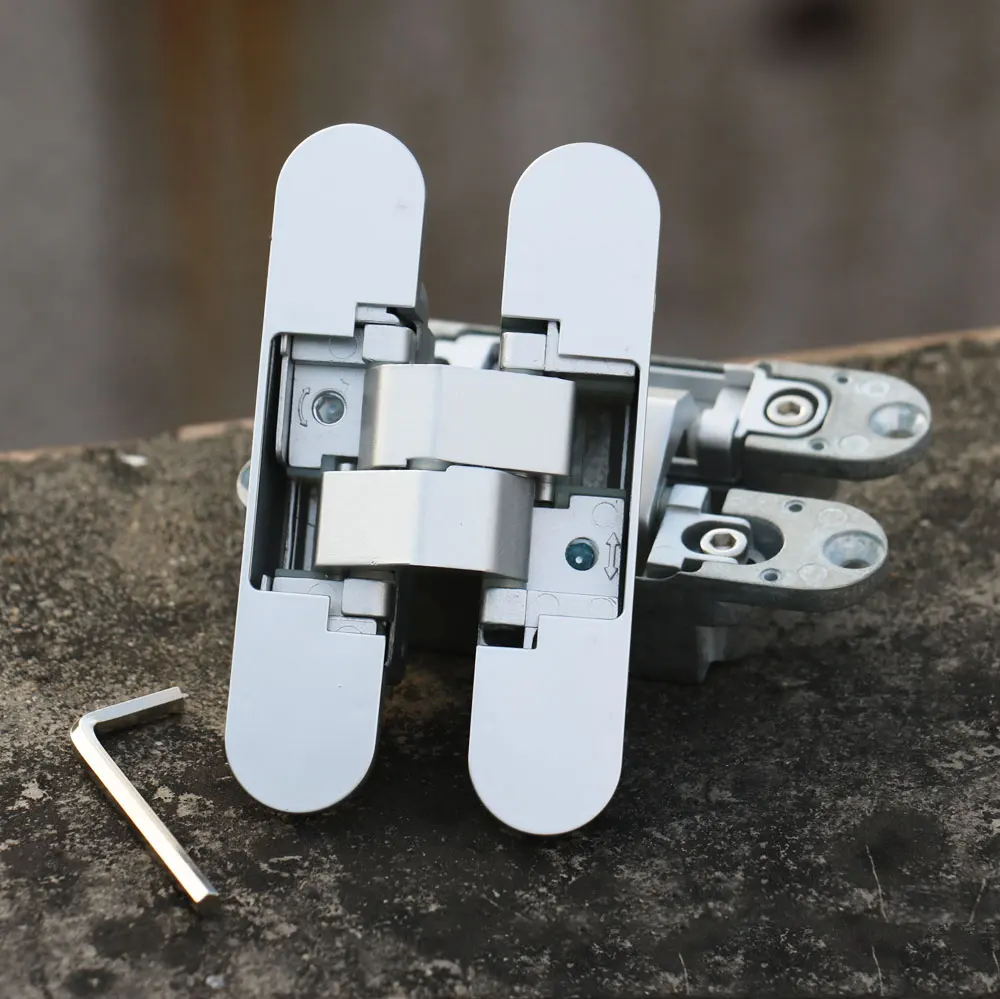 satin nickel heavy duty door hinges 3d adjustable concealed hinge italian