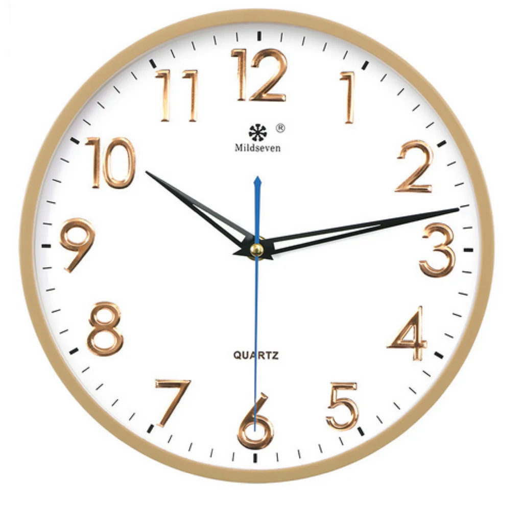 2024 new modern fashion wall clock silent movement