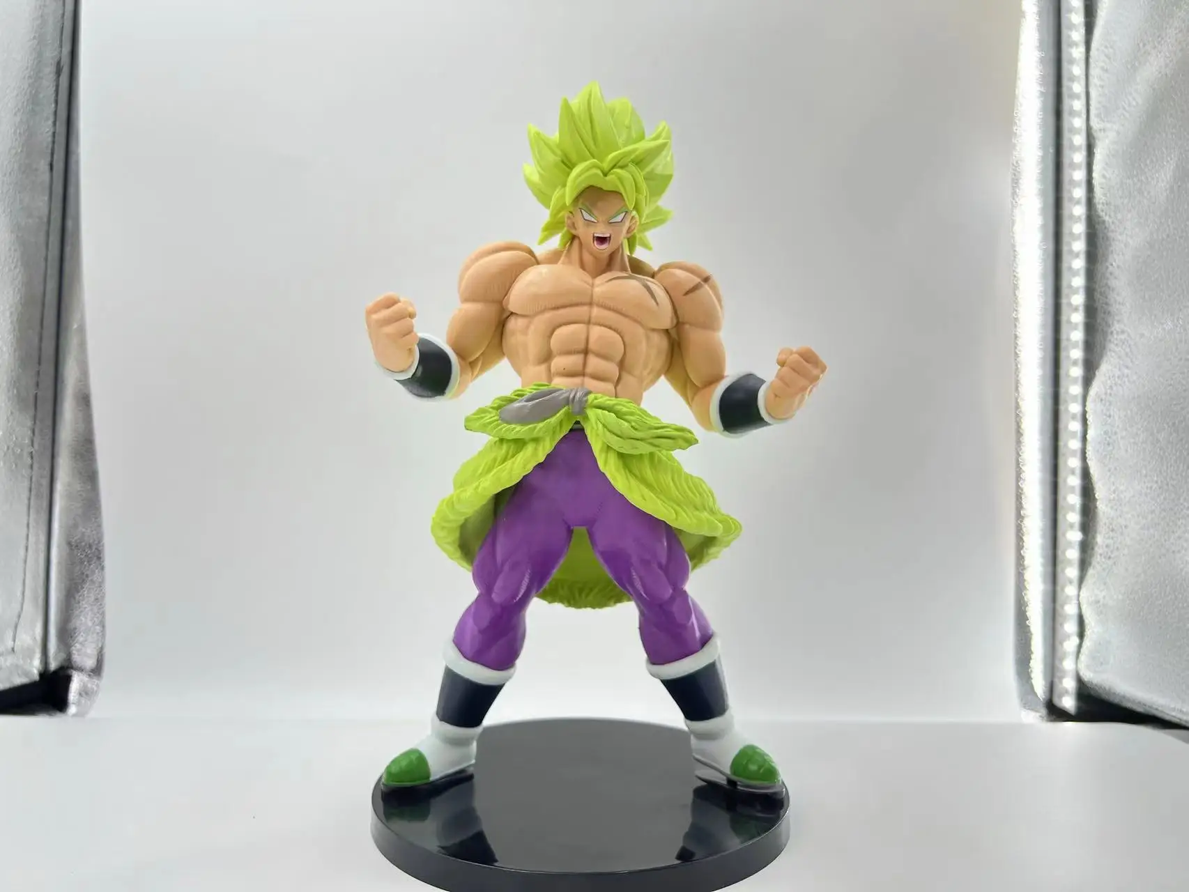 24CM 9.45inch DBZ Dragob Balls Z Broly Original Factory High Quality PVC Model Broly Dragon Balls ZAction Anime Figure