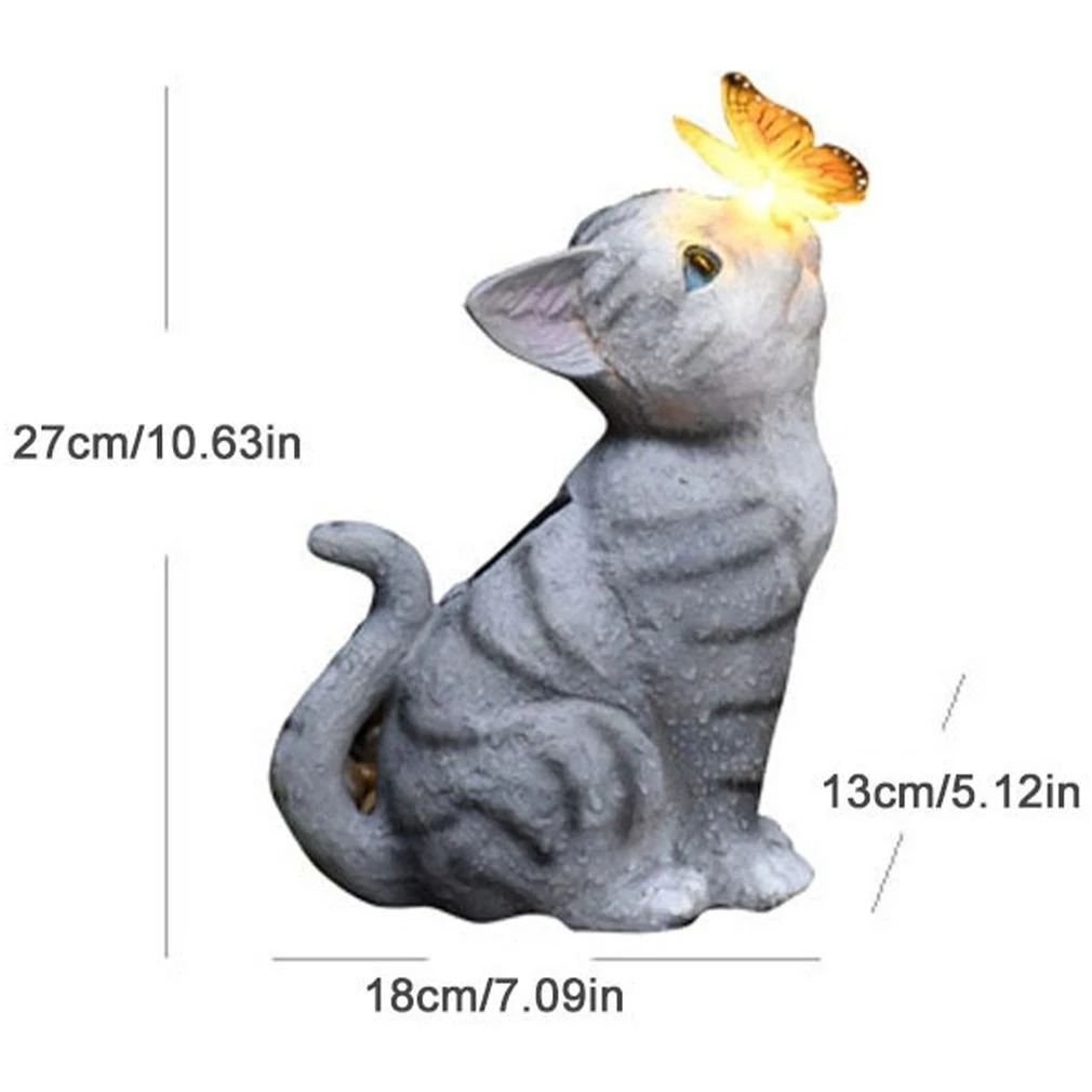 Home Decor Resin Crafts Resin Animal Statues Home Decoration Crafts Cute Cat Sculpture