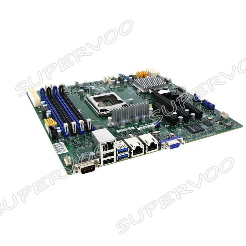 X11SSL-F 1 PCI-E 3,0x8 6 SATA3 (6 Гбит/с) с помощью RAID 0, 1, 5, 10, Серверная материнская плата C232