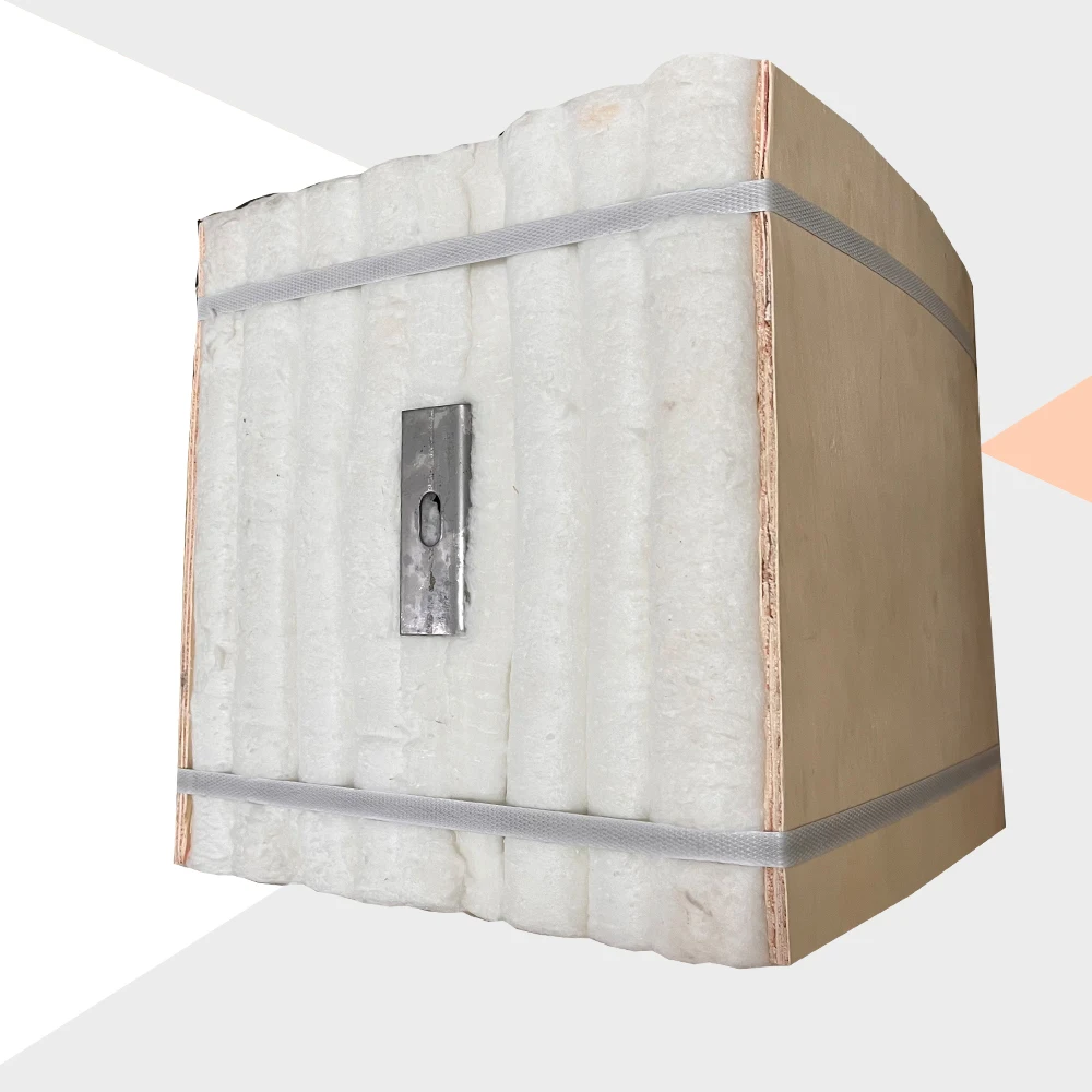 High Tensile Strength Fireproof Polycrystalline Ceramic Fiber Module for Boiler Insulation