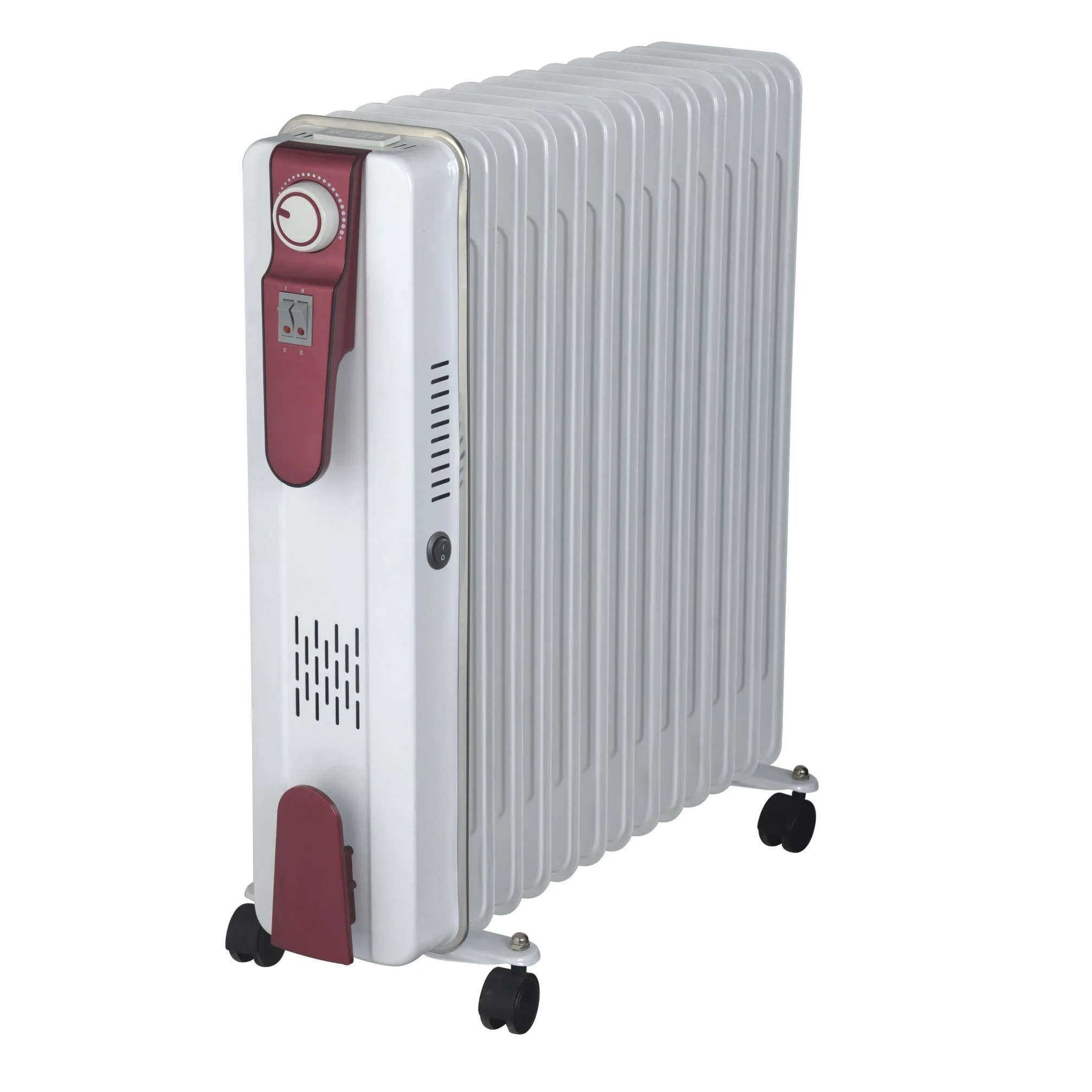 High Efficiency 2000W Oil Space Heater Electric Heating 2000 Watt Oil Filled Radiator