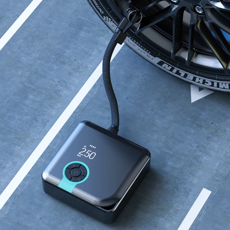 150PSI Portable air compressor tire inflator / car air compressor 12v / mini electric air pump for bike ball tyre inflators