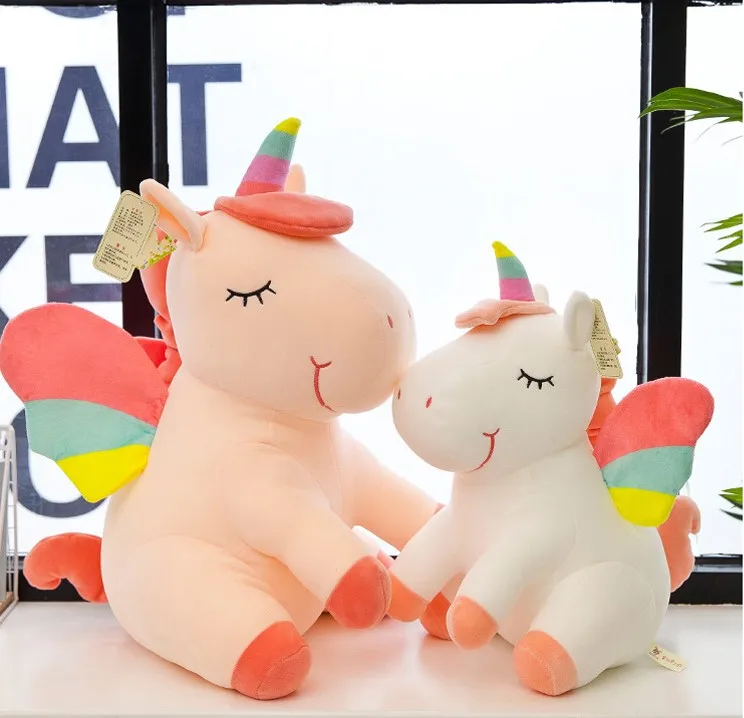 Unicorn cushion for sleeping in office plush toy  custom plush cushion seal toy soft seat cushion