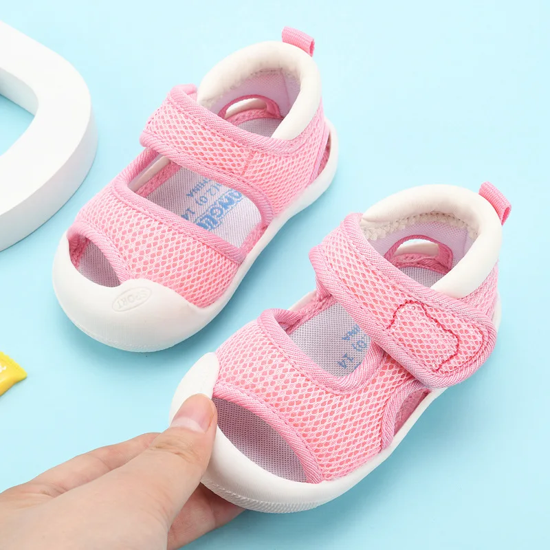 Breathable Mesh Toddler Soft Soled Baby Sandals Baby Sandals