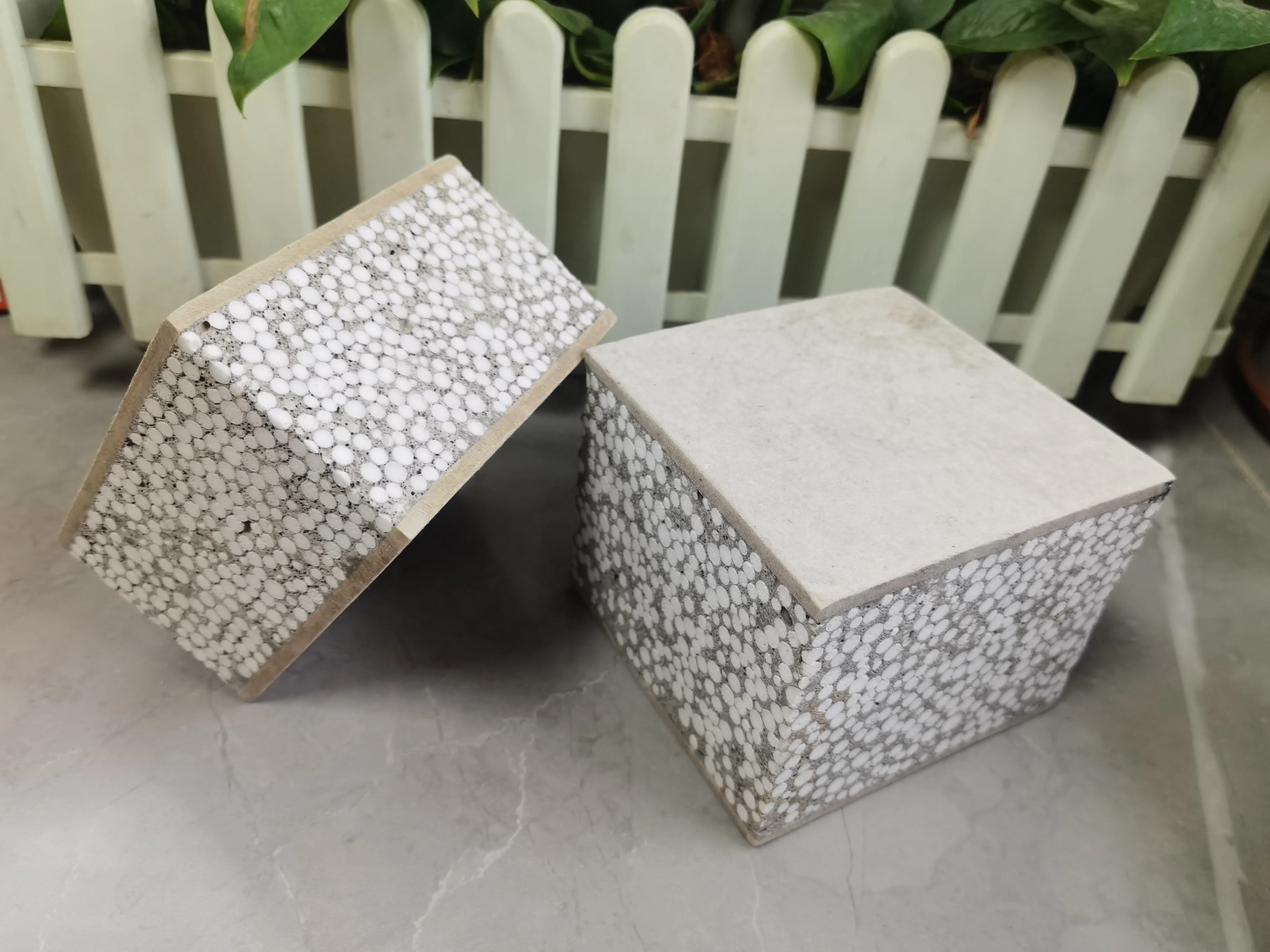 EPS Fiber Cement Insulation Sandwich No Plaster Decorative Wall Panel Boards