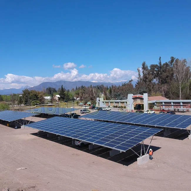 Wholesale Price Solar Parking Waterproof Carport Canopy Mounting System Structure Solar Carport