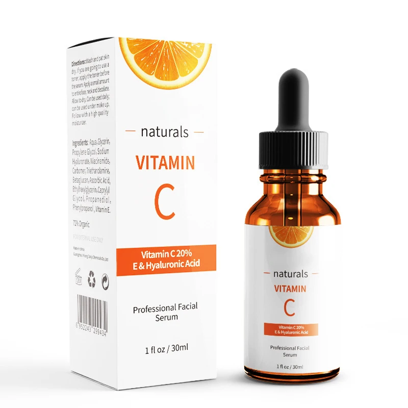 PIBAMY Organic Vegan Niacinamide Skin Brightening vitamin C 20% Serum Face Serum