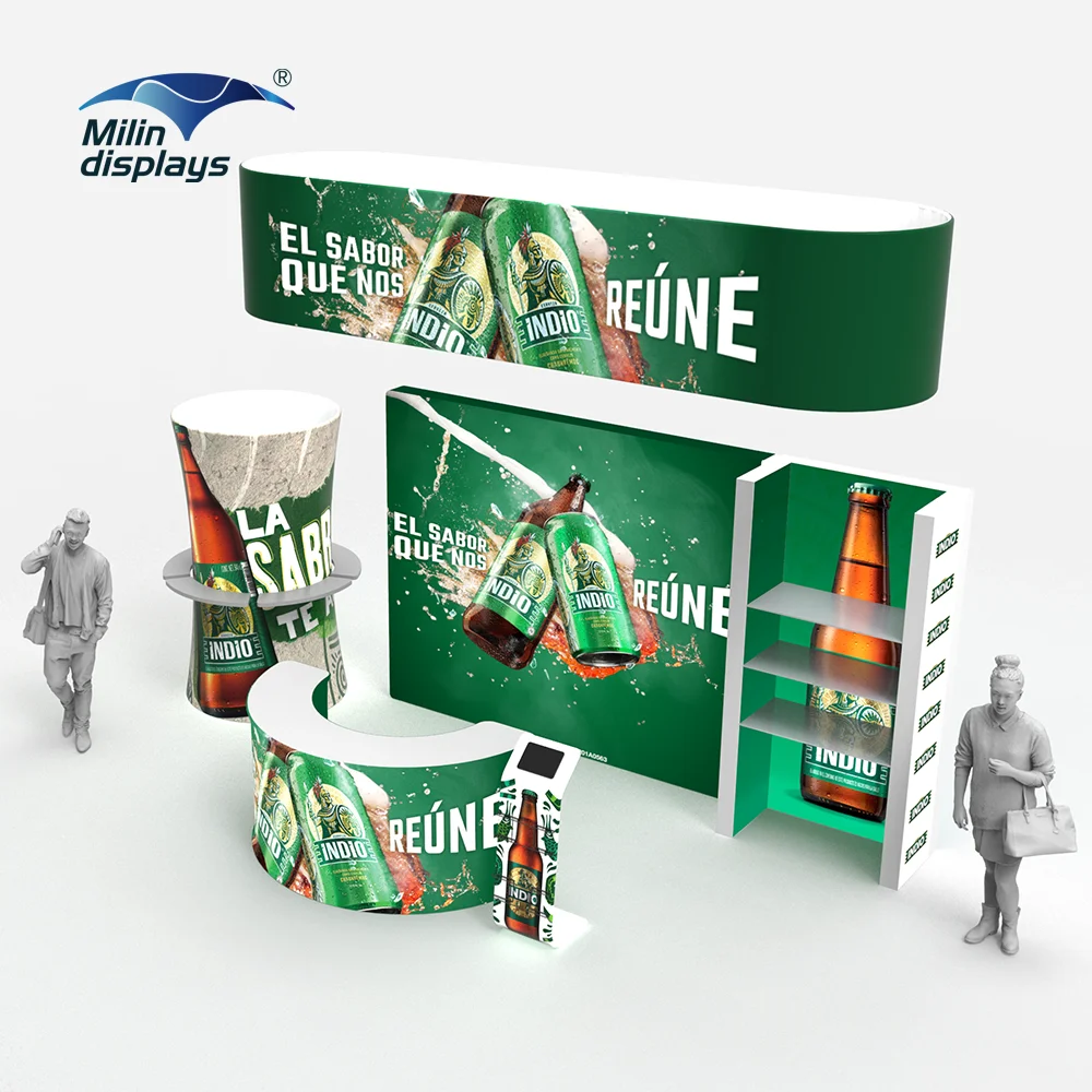 trade show tradeshow booth mobile portable exhibition booth stand for expo