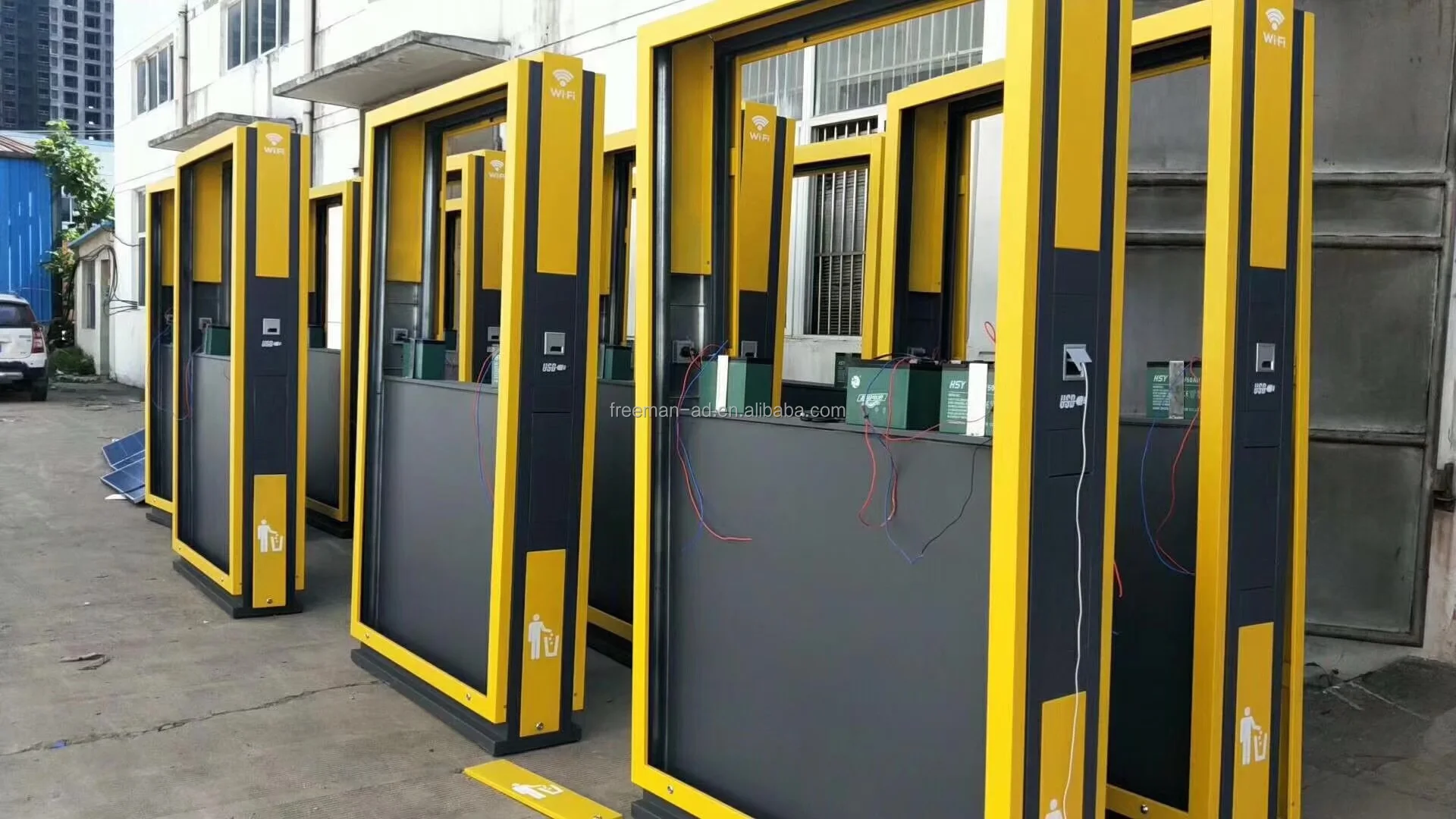 Outdoor Solar Light Box Double Sided Outdoor Light Box Hot Sale Outdoor Solar