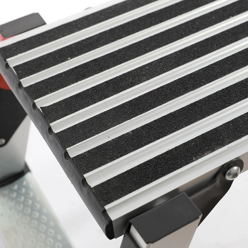 2022 Hot sales Wholesale High Quality Aluminum Folding Working Platform Ladder TUV/GS Certificate EN131