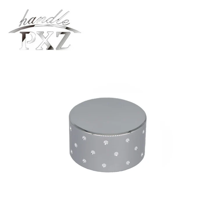 Chrome knob surface burner knob aluminum alloy gold control knob
