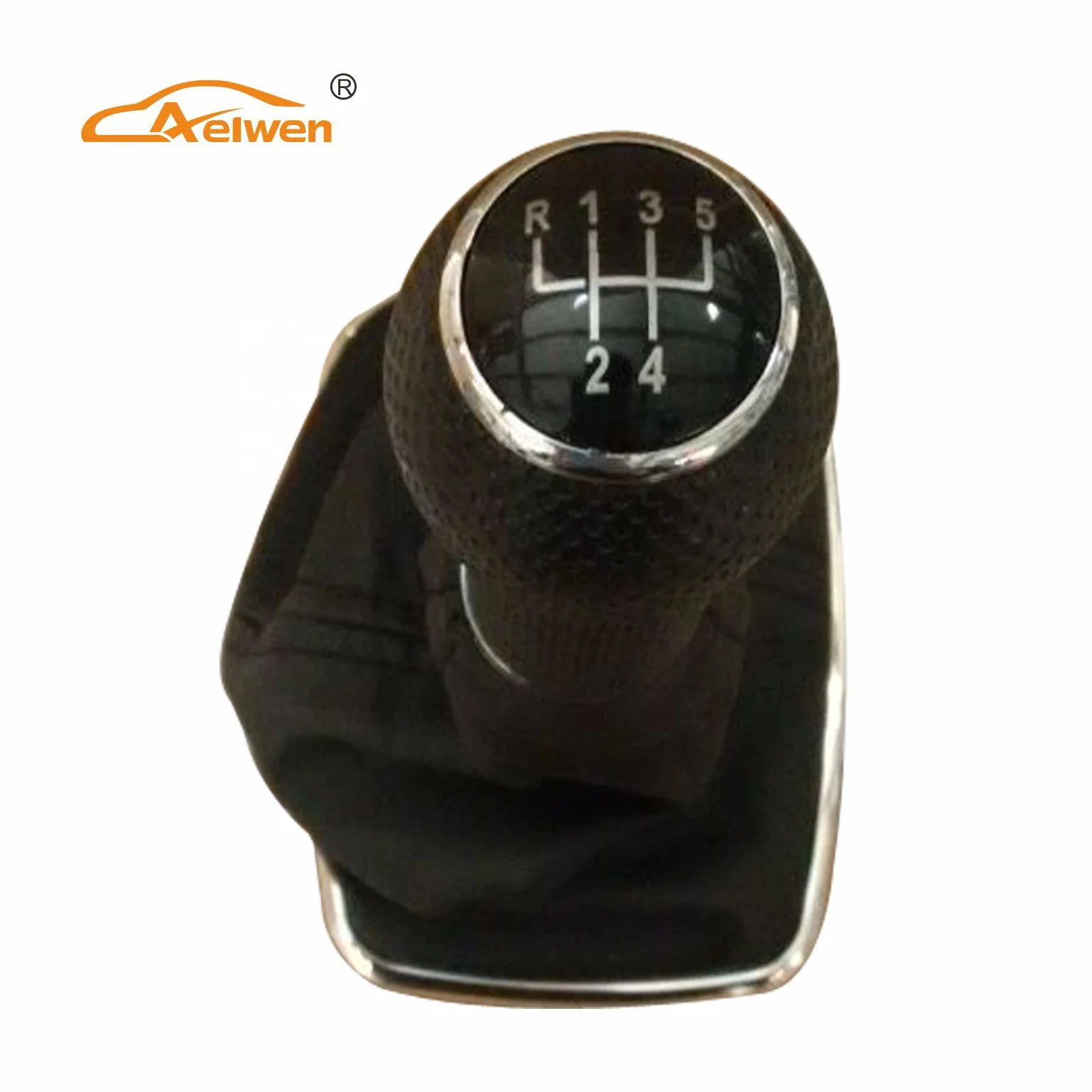 BLACK COVER Gear Shift Knob for Used For GOLF IV 23mm [5 GEAR]
