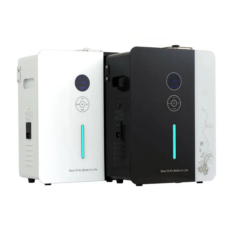 Ultrasonic aromatizer mist difuser wood electric lamp essential oil air freshener electronic aroma diffuser machine