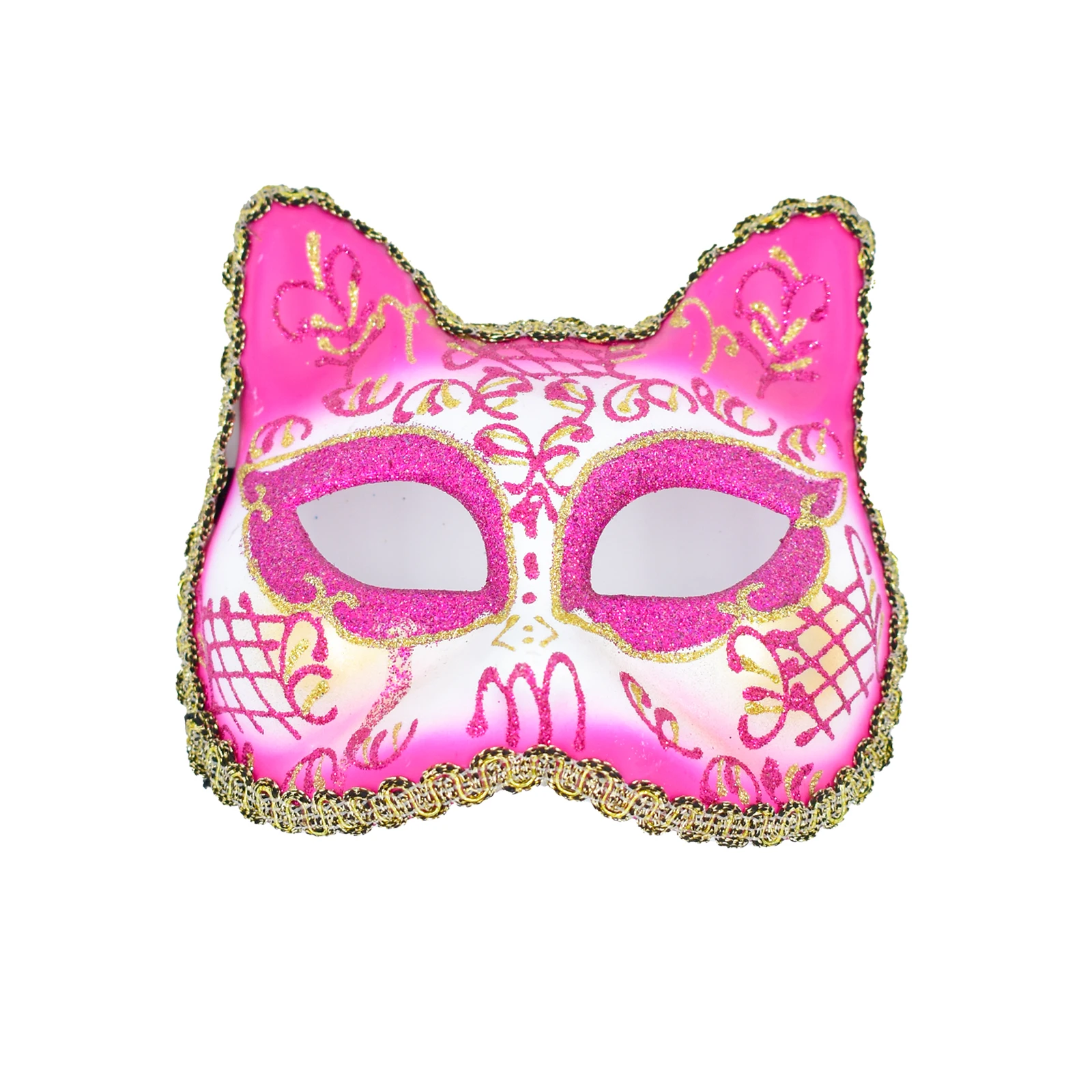 Halloween Venetian Half Face Party Mask Christmas Masquerade Carnival Festival Cat Face Mask Factory Wholesale