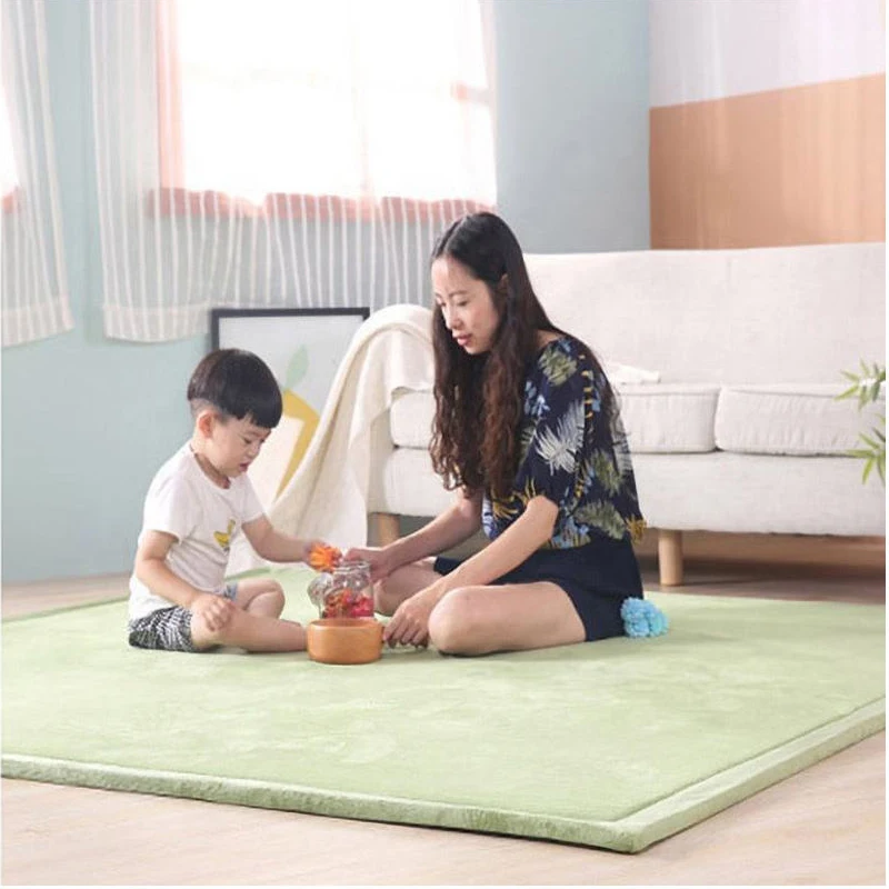 China Factory Wholesale Hot Sell Japanese Tatami Mat Baby Crawl Mat Memory Foam Carpet Multi Color Floor Mat