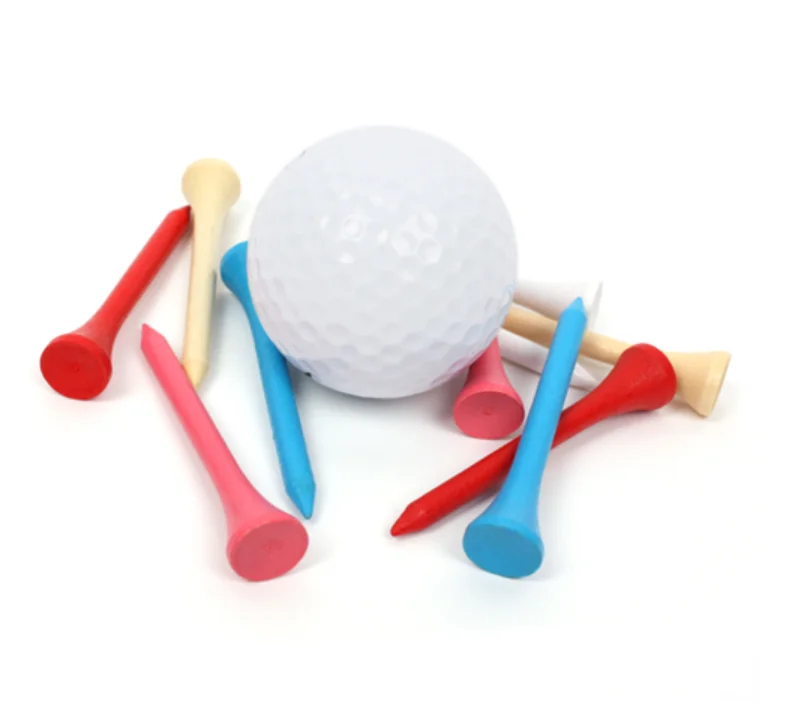 various size  bamboo golf tees natural golf tee