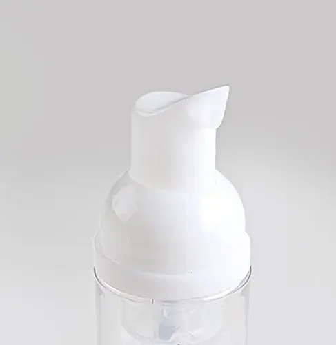 50ml Plastic Pet Mousse foam Pump Soap bottle for facial cleanser dispenser